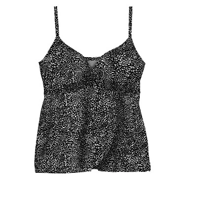 Swim 365 Women’s Plus Size Bra-Size Wrap Tankini Top 7 Swim 365 Women’s Plus Size Bra-Size Wrap Tankini Top - Image 5