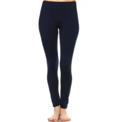 Women's Slim Fit Solid Leggings - One Size Fits Most - White Mark -Women Store GUEST 71c83133 3780 4331 9fcb ad803056e0e5