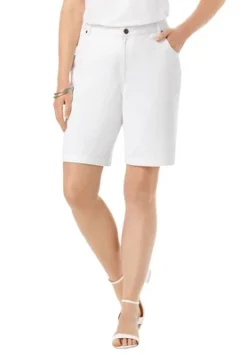 Jessica London Women’s Plus Size Denim Shorts 7 Jessica London Women’s Plus Size Denim Shorts -Women Store GUEST 7282290c 6a8f 4bf5 9609 79d9dd7f5971