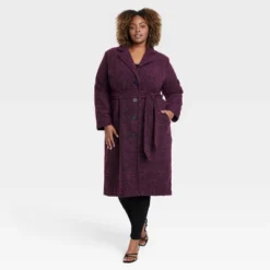 Women's Long Sleeve Wool Pea Coat - Ava & Viv™ -Women Store GUEST 72974a99 1075 493a b961 35f3ad7d57e9