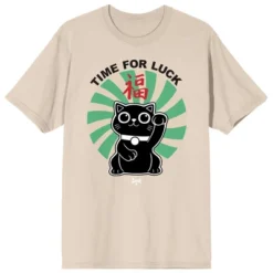 Luck Movie Time For Luck Crew Neck Short Sleeve Women's Natural T-shirt 11 Luck Movie Time For Luck Crew Neck Short Sleeve Women's Natural T-shirt -Women Store GUEST 7469b8bf 21bf 4e7b b2a1 67df0daaa863