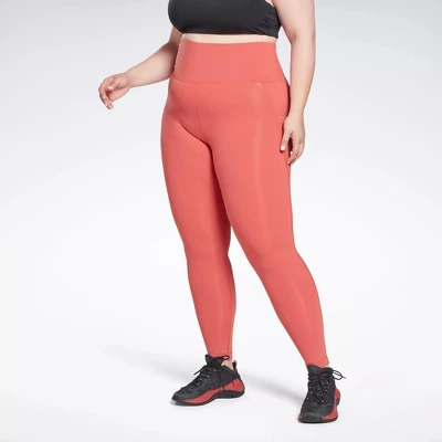 Reebok Lux High-Waisted Tights (Plus Size) Womens Athletic Leggings 12 Reebok Lux High-Waisted Tights (Plus Size) Womens Athletic Leggings - Image 10