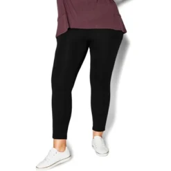 Women's Plus Size Pull On Ponte Pant Black - Petite | AVENUE 26 Women's Plus Size Pull On Ponte Pant Black - Petite | AVENUE -Women Store GUEST 761355aa e397 4b72 b961 77705374874d