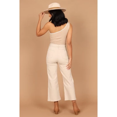 Petal And Pup Womens Georgette High Waisted Straight Leg Pants 5 Petal And Pup Womens Georgette High Waisted Straight Leg Pants - Image 3