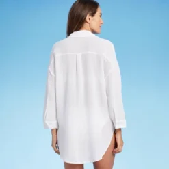 Women's Button-Up Cover Up Shirtdress - Kona Sol™ -Women Store GUEST 78cc525e 5269 4c6a 89f5 cd931ed0915c