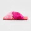 Women's Paris Crossband Faux Fur Slippers - Stars Above™ -Women Store GUEST 7a889165 f67b 4957 82dd b252a743edeb