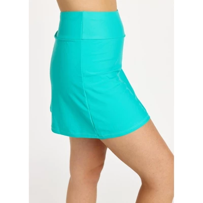 Calypsa Womens -A-line Swim Skort 3 Calypsa Womens -A-line Swim Skort