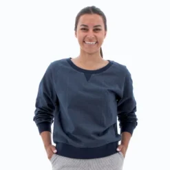 Aventura Clothing Women's Savita Solid Sweatshirt -Women Store GUEST 7d32a36a 4c77 496e abb9 970eedb7c4da