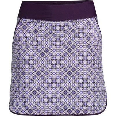 Lands' End Women's Quick Dry Elastic Waist Active Board Skort Swim Skirt 17 Lands' End Women's Quick Dry Elastic Waist Active Board Skort Swim Skirt - Image 15