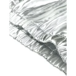 Allegra K Women's Holographic Shiny Long Sleeve Zipper Hooded Metallic Jacket -Women Store GUEST 7d761741 1d8e 4909 8552 223e0137092b