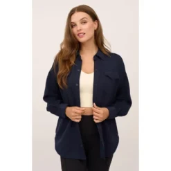 90 Degree By Reflex Womens Softlite Scuba Morgan Modal Shacket -Women Store GUEST 7e189760 3899 4fbe aedb 43286983575b