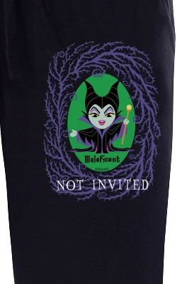 Disney Womens' Villains Maleficent Chibi Not Invited Sleep Pajama Pants Black 4 Disney Womens' Villains Maleficent Chibi Not Invited Sleep Pajama Pants Black - Image 2
