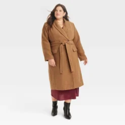 Women's Essential Wool Overcoat Jacket - A New Day™ -Women Store GUEST 7f740cda 7347 45b1 87cb a18aaebb212b