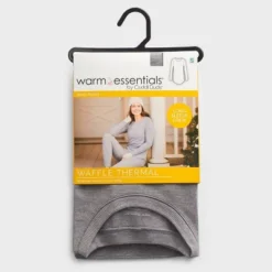 Warm Essentials By Cuddl Duds Women's Waffle Thermal Crewneck Shirt -Women Store GUEST 7f81bc5c e371 4adf b8e7 c932ee300d65