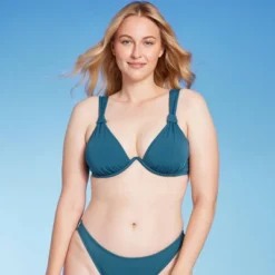Women's Knot Detail Continuous Underwire Bikini Top - Shade & Shore™ 12 Women's Knot Detail Continuous Underwire Bikini Top - Shade & Shore™ -Women Store GUEST 81263085 ff31 41a0 83b3 735b26037031