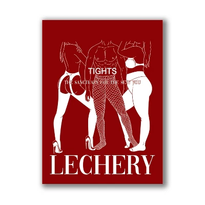 LECHERY Women's Rht Backseam Tights (1 Pair) 5 LECHERY Women's Rht Backseam Tights (1 Pair) - Image 3