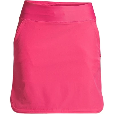 Lands' End Women's Quick Dry Elastic Waist Active Board Skort Swim Skirt 12 Lands' End Women's Quick Dry Elastic Waist Active Board Skort Swim Skirt - Image 10