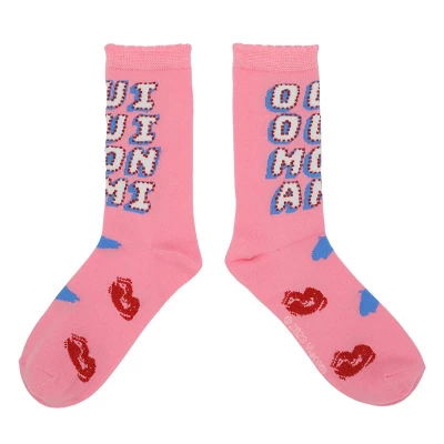 Emily In Paris Adult Crew Socks - 5-Pack Of Parisian Chic! 4 Emily In Paris Adult Crew Socks - 5-Pack Of Parisian Chic! - Image 2