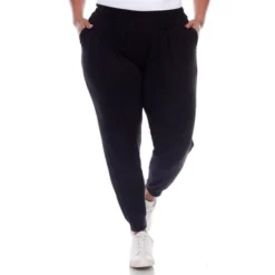 Women's Plus Size Harem Pants - White Mark -Women Store GUEST 83d28dd2 d58c 4ef0 90fd ce5a598c9112