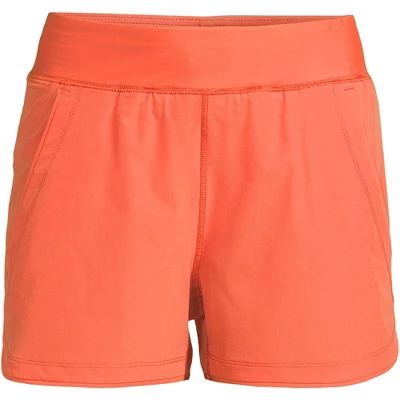 Lands' End Women's 3" Quick Dry Elastic Waist Board Shorts Swim Cover-up Shorts With Panty 16 Lands' End Women's 3" Quick Dry Elastic Waist Board Shorts Swim Cover-up Shorts With Panty - Image 14