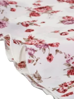 Allegra K Women's Floral Elastic Waist Flowy High Low Hem Layered Ruffle Skirt -Women Store GUEST 84aff2e4 aea4 44b7 8f10 d328f62774dc