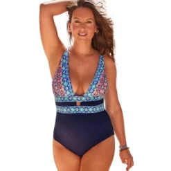 Swimsuits For All Women’s Plus Size Plunge One Piece Swimsuit 18 Swimsuits For All Women’s Plus Size Plunge One Piece Swimsuit -Women Store GUEST 856d6bb6 7562 4e91 80f0 718fd58f90c2