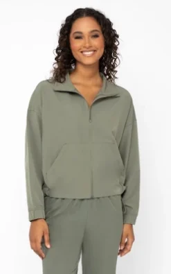 90 Degree By Reflex Womens Citylite Full Zip Jacket With Front Pockets And Side Bungee Cords -Women Store GUEST 85745b96 132e 45bd b516 37501e9a3824