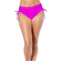 Swimsuits For All Women’s Plus Size Virtuoso Ruched Side Tie Bikini Bottom 17 Swimsuits For All Women’s Plus Size Virtuoso Ruched Side Tie Bikini Bottom -Women Store GUEST 85d3b3be 02dd 4035 bc1f 56f5ce005662