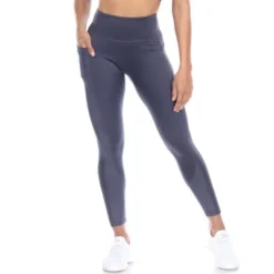 Women's High-Waist Mesh Fitness Leggings - White Mark -Women Store GUEST 8610ec28 be69 43e8 b9bf 5d84c72827f7