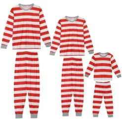 Cheibear Striped Winter Xmas Christmas Family Matching Sleepwear Set Red-Stripes 11 Cheibear Striped Winter Xmas Christmas Family Matching Sleepwear Set Red-Stripes -Women Store GUEST 86430b3e f9c1 4eb6 b7ad 6f9a0a433f6c