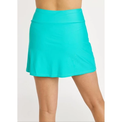 Calypsa Womens -A-line Swim Skort 4 Calypsa Womens -A-line Swim Skort - Image 2