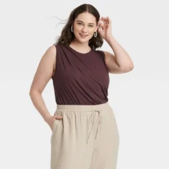 Women's Drape Front Bodysuit - A New Day™ -Women Store GUEST 87b8ae3a 76a0 417a 989e ea7b7eca0759