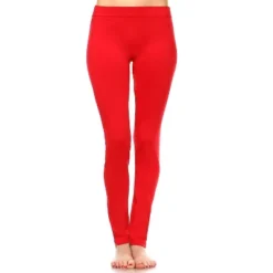 Women's Slim Fit Solid Leggings - One Size Fits Most - White Mark -Women Store GUEST 898d314a e58c 497c 9dc0 7c13fbbc44cf
