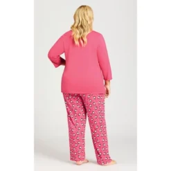 Women's Plus Size Cold Outside Sleep Top - Pink | AVENUE -Women Store GUEST 89d8cdff 42d9 4333 aee4 bd79d0e8c0b7
