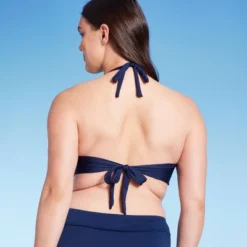 Women's Triangle Bralette Faux Wrap Halter Bikini Top - Shade & Shore™ -Women Store GUEST 8a478d21 d72e 44b9 9013 1d5846dae11d