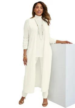 Jessica London Women’s Plus Size Cotton Cashmere Duster Sweater 14 Jessica London Women’s Plus Size Cotton Cashmere Duster Sweater -Women Store GUEST 8b312e2e d38c 4436 8a0b 16ca63d9e183