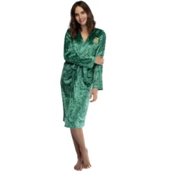 Harry Potter Womens Velvet Robe Hogwarts Houses -Women Store GUEST 8b36e41e 1334 4766 931f 90849dc3d81e
