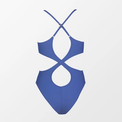 Women's Cutout Back Crisscross One Piece Swimsuit - Cupshe 4 Women's Cutout Back Crisscross One Piece Swimsuit - Cupshe - Image 2