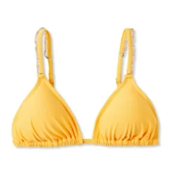 Women's Beaded Strap Triangle Bikini Top - Wild Fable™ Orange -Women Store GUEST 8b7398fd c292 4ea4 b1f6 290f124076dc