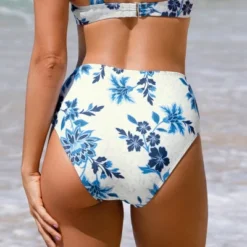 Women's Floral Pattern Shirred High Waist Bikini Bottom - Cupshe 9 Women's Floral Pattern Shirred High Waist Bikini Bottom - Cupshe -Women Store GUEST 8bbb1b88 3297 4e33 99ac 4624e788c694