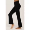 Yogalicious Womens Lux Willow Elastic Free Crossover Waist Flared Leg Pant -Women Store GUEST 8c619816 38c8 43ed a275 948421f151f0