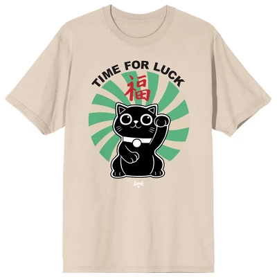 Luck Movie Time For Luck Crew Neck Short Sleeve Women's Natural T-shirt 4 Luck Movie Time For Luck Crew Neck Short Sleeve Women's Natural T-shirt - Image 2