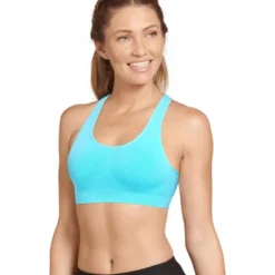 Jockey Women's Seamfree Mid Impact Sports Bra -Women Store GUEST 8dd133f9 705d 49f5 9804 fceda00cf495