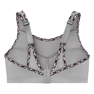 Glamorise Womens No-Bounce Camisole Sports Wirefree Bra 1066 Soft Gray 6 Glamorise Womens No-Bounce Camisole Sports Wirefree Bra 1066 Soft Gray - Image 4