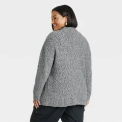 Women's Waffle Stitch Cardigan - Ava & Viv™