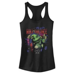 Junior's The Nightmare Before Christmas Halloween Oogie Roll The Dice Racerback Tank Top -Women Store GUEST 90699928 f564 4783 b814 233e3e79c909