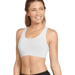 Jockey Women's Seamfree Mid Impact Sports Bra -Women Store GUEST 90fe605e ba0c 48b1 a595 fe62eb06d511
