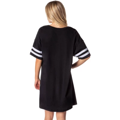 Disney Villains Womens' Ursula Maleficent Nightgown Pajama Shirt Dress Black 3 Disney Villains Womens' Ursula Maleficent Nightgown Pajama Shirt Dress Black