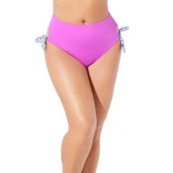 Swimsuits For All Women’s Plus Size Bow High Waist Brief -Women Store GUEST 92295b22 7f71 4fc1 a72a 4bdaf379b930