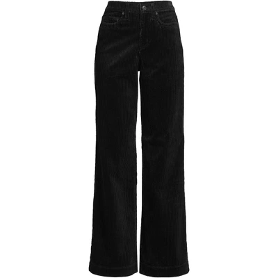 Lands' End Women's High Rise Wide Leg Corduroy Pants 7 Lands' End Women's High Rise Wide Leg Corduroy Pants - Image 5